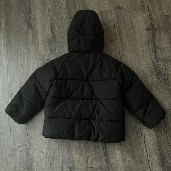 Zara HOODED QUILTED JACKET size 6-7 - Picture 8 of 11